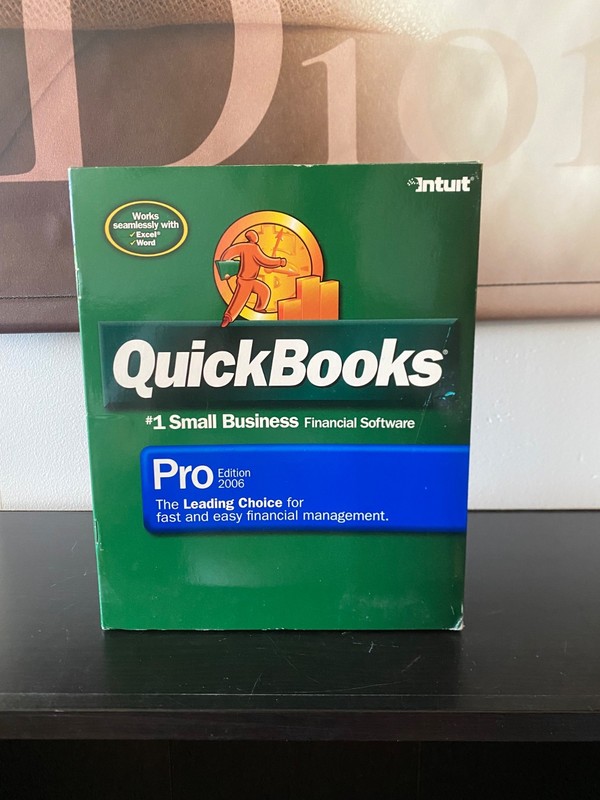 RARE Intuit Quickbooks Pro Edition 2006 BRAND NEW SEALED - FAST SHIPPING 🚛💨