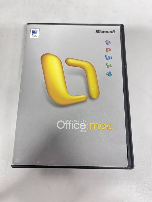 Microsoft Office Mac 2004 Word Powerpoint Excel with Product Key
