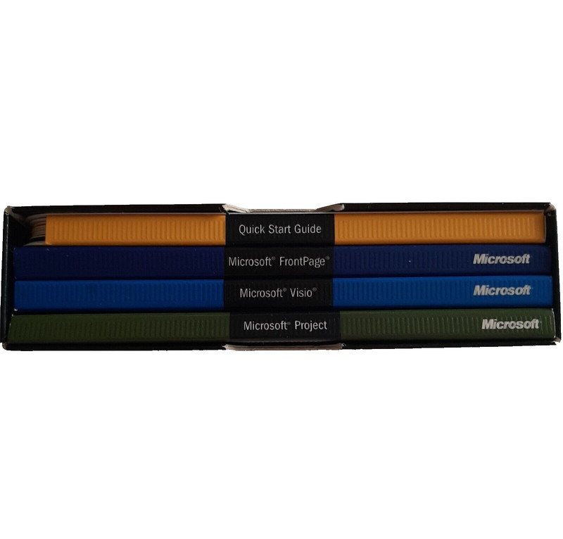 Microsoft Office XP featuring Front Page, Projects, and Visio gallery