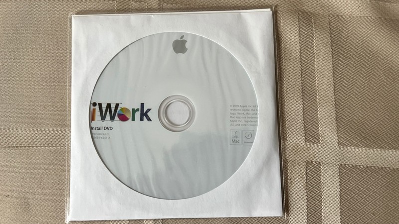 Apple iWork V9.0.3 Install DVD for Mac – Brand New