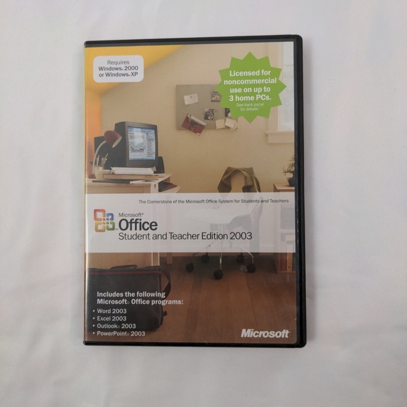 Microsoft Office Student and Teacher Edition 2003 for Windows 2000 or XP