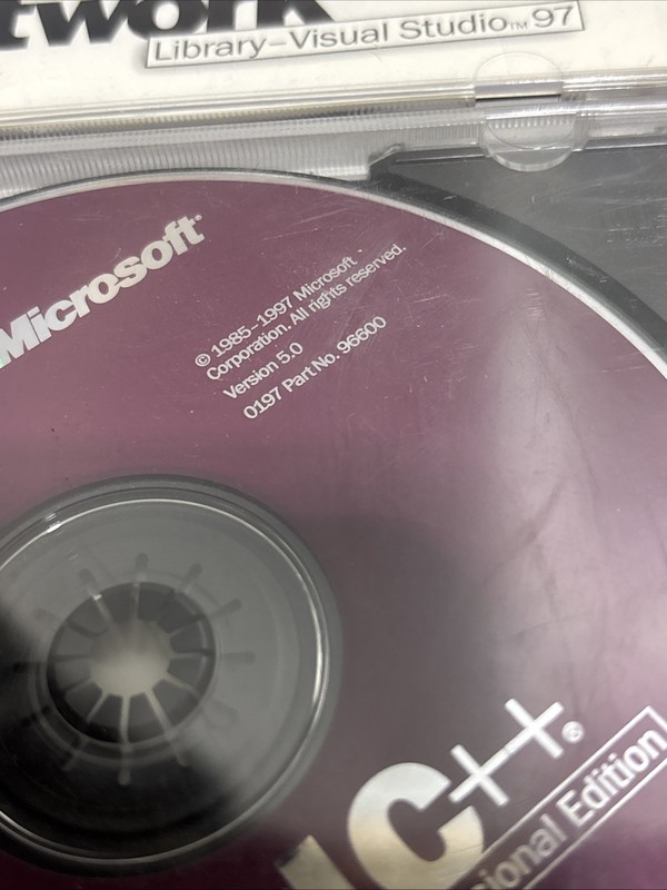 6 Microsoft Visual C++ for 16 bit Windows Versions CD Developer Net Lot gallery