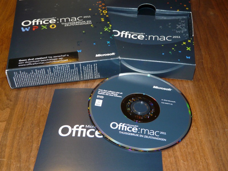 Microsoft Office Mac 2011 DVD Home & Business Dutch Full Version Dutch gallery