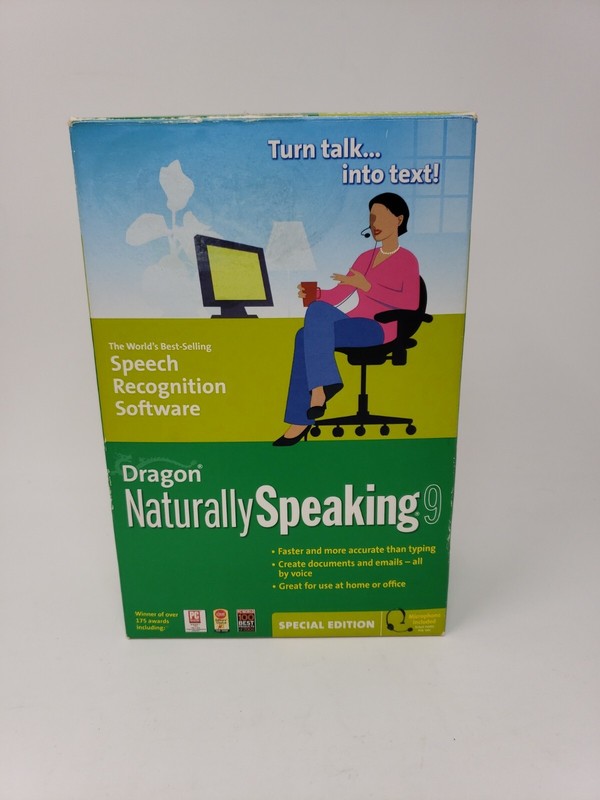 Dragon Naturally Speaking 9 Special Edition Open Box