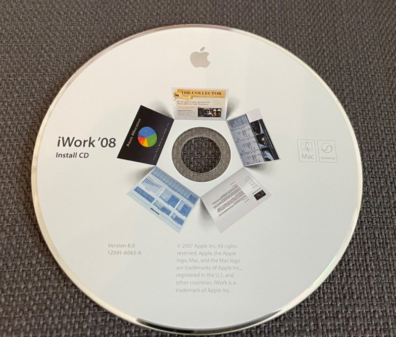 Apple iWork '08 Mac- Includes Keynote, Pages, Numbers - Retail-Box - MA790Z/A gallery