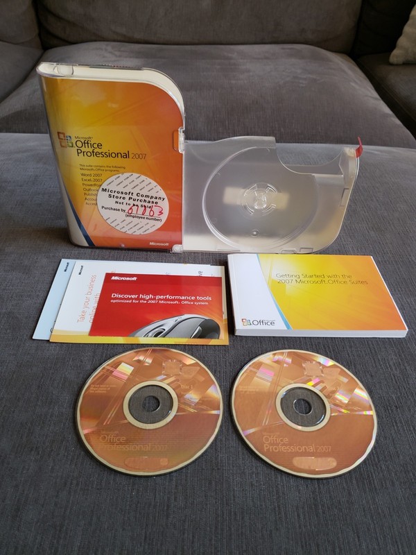 Microsoft Office 2007 Professional Full English Retail Version MS Pro Employee gallery