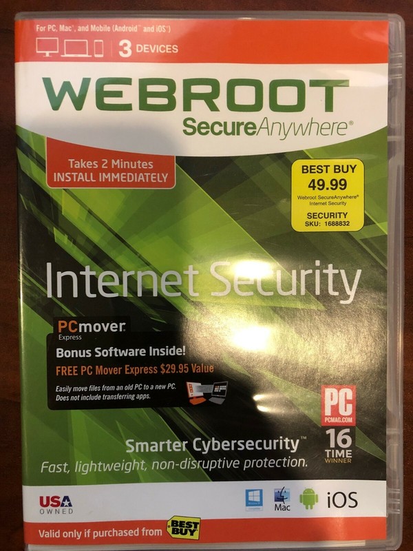 Combo New Sealed Microsoft Windows XP Professional and Webroot SecureAnywhere gallery