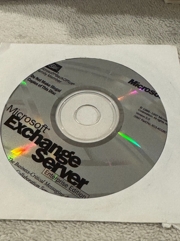 Microsoft Exchange Server Enterprise Edition - CD ONLY/NO SERIAL #!!!! gallery