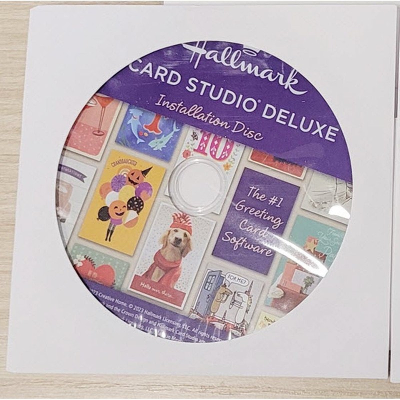 Hallmark Card Studio Deluxe Disc in Sleeve