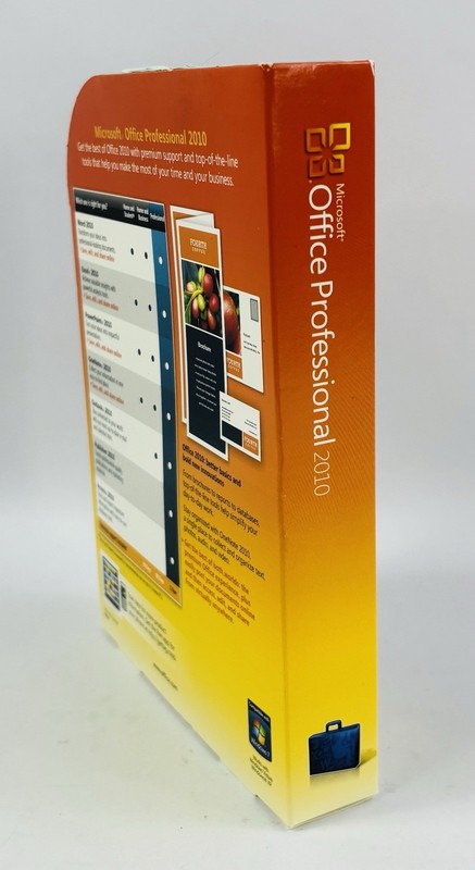 Microsoft Office Professional 2010 Full Retail Box w/ Key & DVD Service Pack 1 gallery