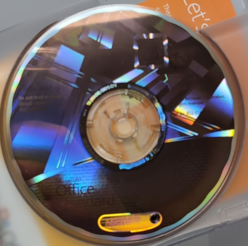 💻 Microsoft Office 2007 Standard Military Edition Disc & Key Good+ Used 💻 gallery