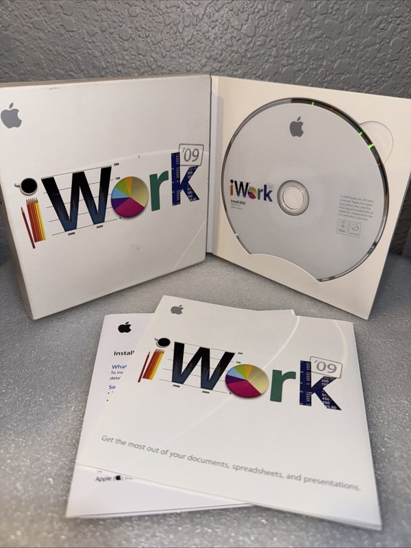 Apple iWork ’09 (Retail) (1 User/s) – Full Version for Mac MB942Z/A