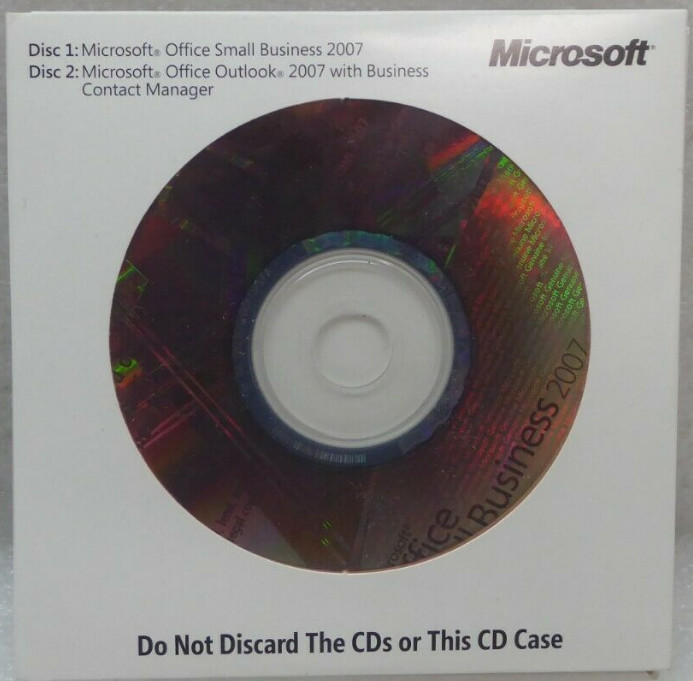 Microsoft Office Professional 2007 w/ Outlook 2007 Business Contact Manager