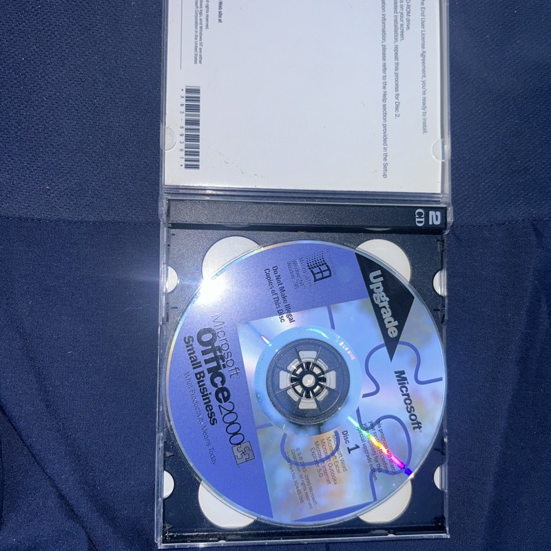 Microsoft Office 2000 Small Business 2 CD Set w/Product Key, Pre-owned gallery