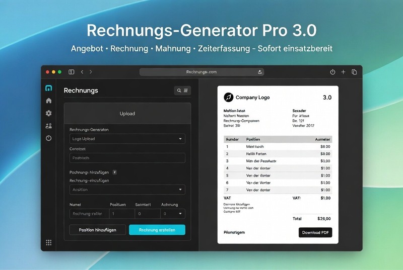 Invoice Generator Pro 3.0