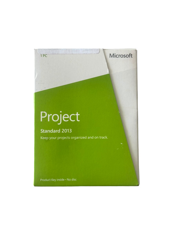 Microsoft Project Standard 2013 Product Key Card For Windows 7&8 32/64 ONLY