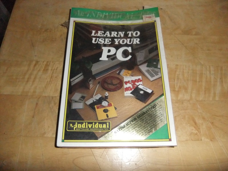 Vintage 1987 Computer Learn HOW To Use YOUR PC By Individual Software 100% COMP