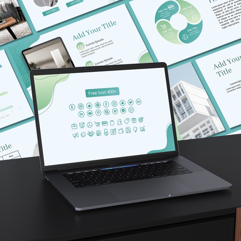 Minimalist Business PowerPoint Template – Clean & Professional Slides