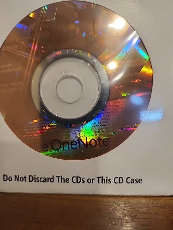 MICROSOFT OFFICE ONE NOTE 2007 New Sealed With Product Key gallery
