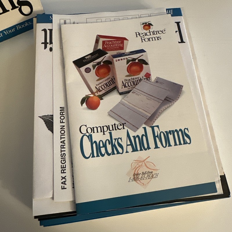 Peachtree Accounting For Windows Version 9 (Used) Q49 gallery