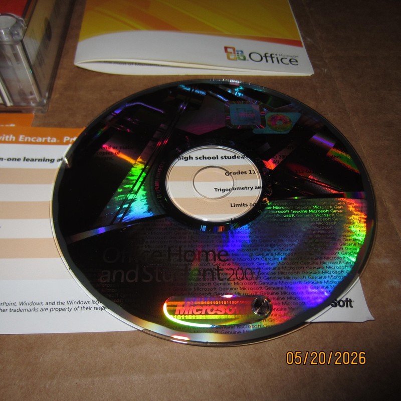 Microsoft Office Home and Student 2007 w/ Key Word Excel Powerpoint OneNote gallery