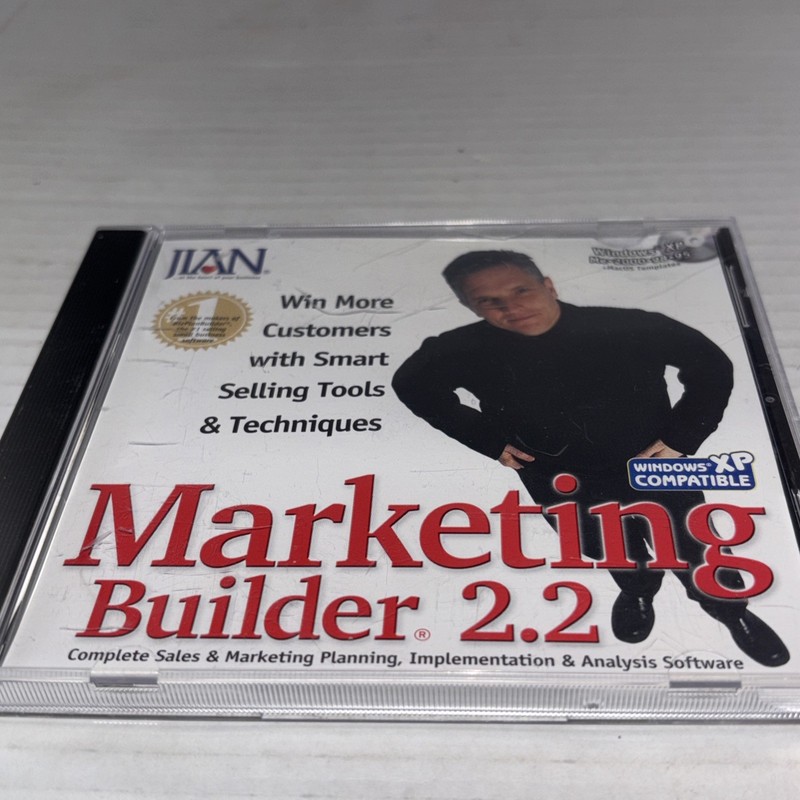 Marketing Builder 2.2 CDRom Software Sales & Market Plan/analysis/implement Win. gallery