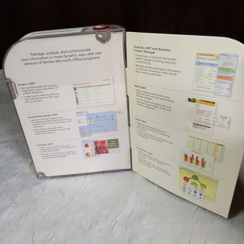 Microsoft Office 2007 Professional Full English Retail Version w/ Product Key gallery