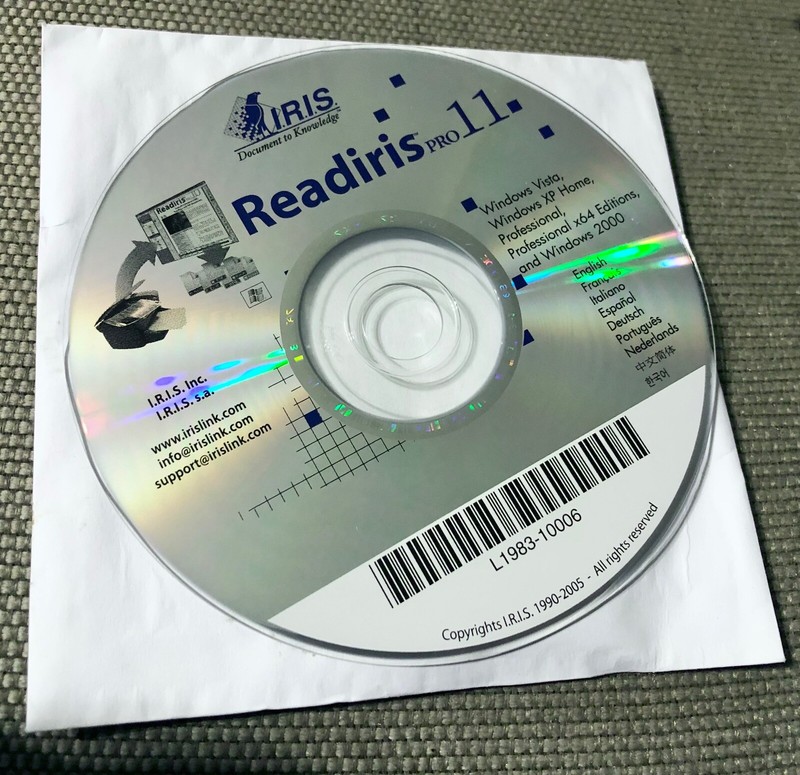 IRIS Readiris Pro 11 for Windows