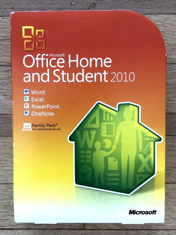 Microsoft Office Home and Student 2010 x3 Family Pack from the Company’s Store
