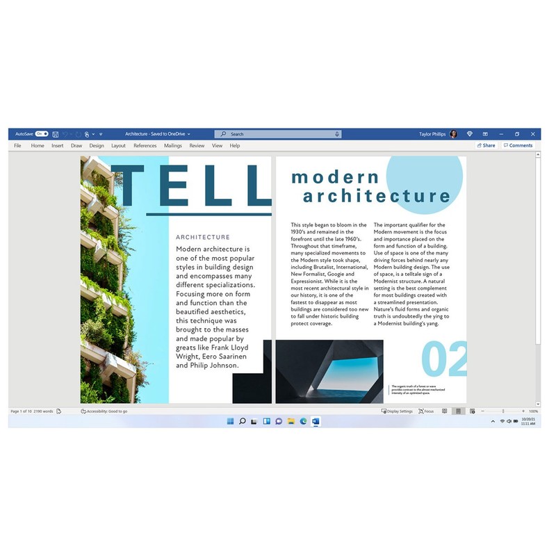 M C S Office Home Business 2021 for PC/Mac, 1-User, Download #T5D-03518 gallery