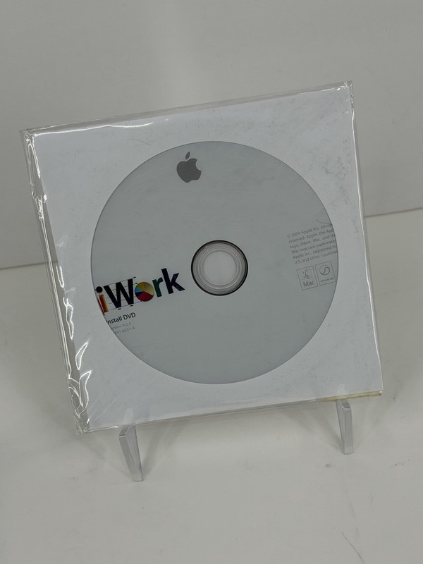 Apple iWork V9.0.3 Install DVD for Mac – NEW & SEALED