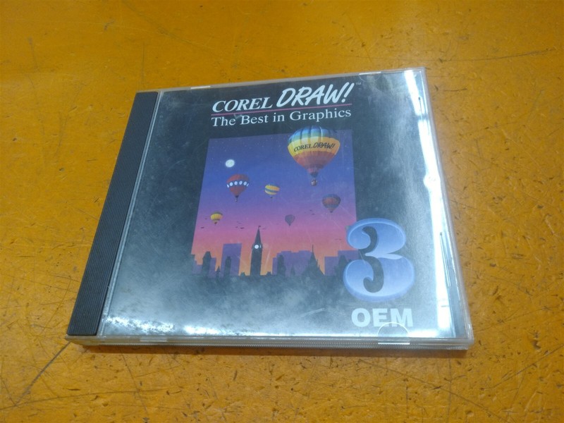⭐️⭐️⭐️⭐️⭐️ Corel Draw 3 PC Software Desktop Publishing Windows 95