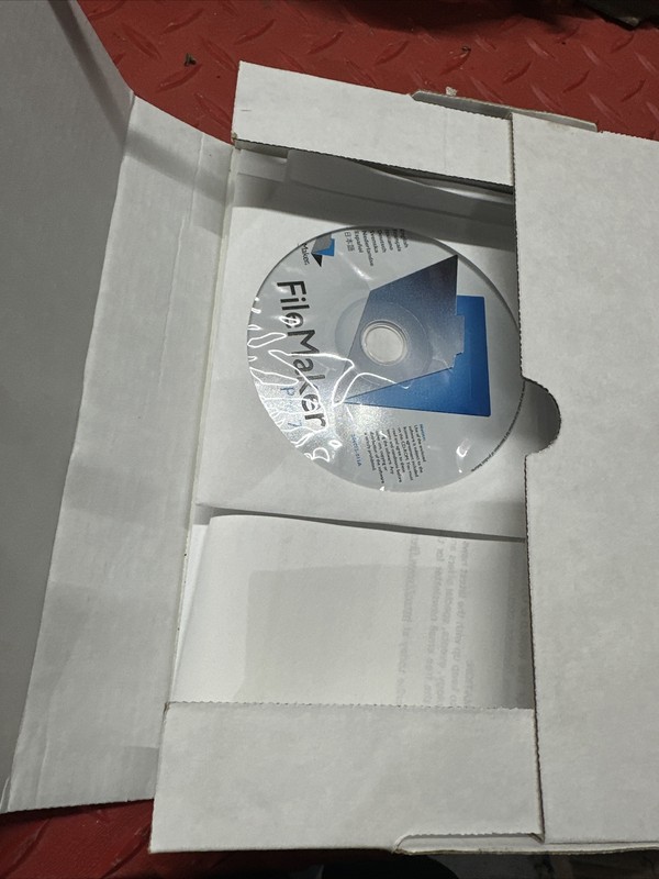 FileMaker Pro 7 Upgrade For Macintosh Mac Data Management Software used gallery