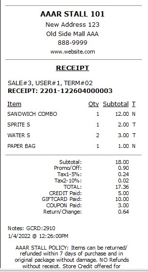 NWIQ Point Of Sale Software - Booth Inventory Billing gallery