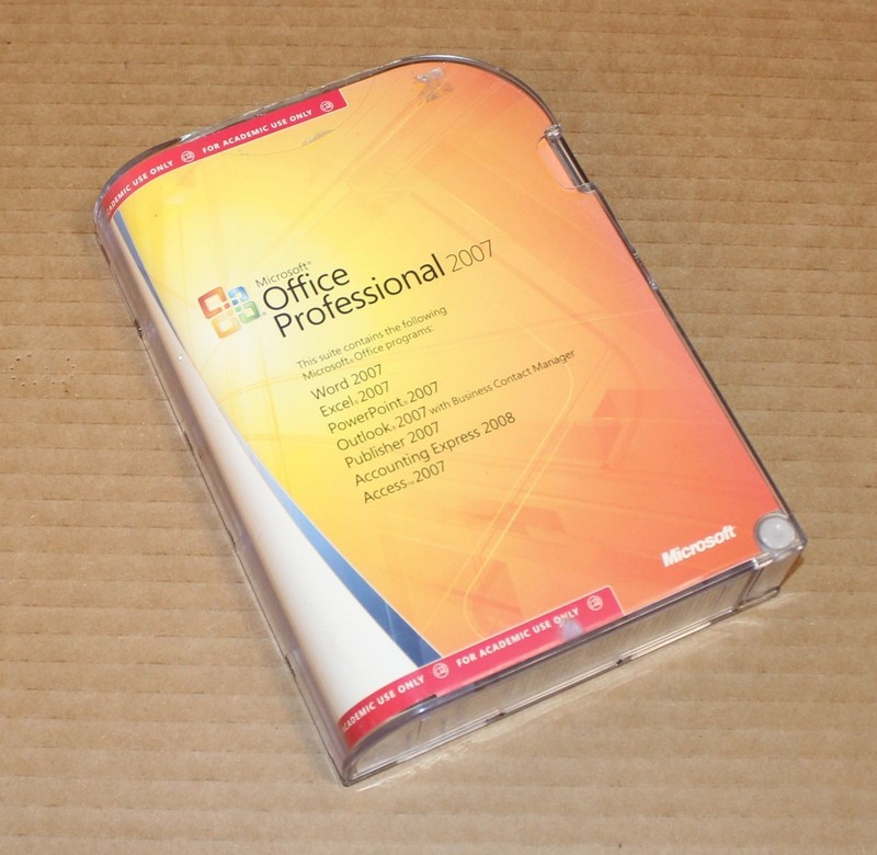 Microsoft Office 2007 Professional Full DVD - Academic Edition with Product Key gallery