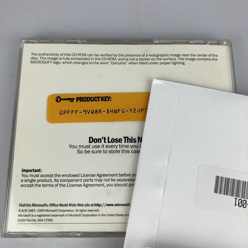 Microsoft Office - 2000 (CD) Professional With Product Key 2 CD Set gallery