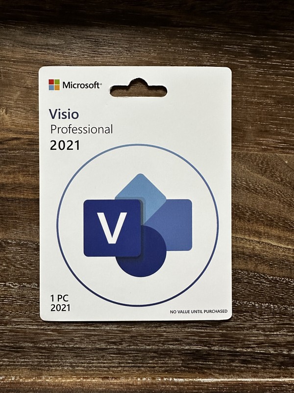 Microsoft Visio 2021 Professional Card 1 User retail New gallery