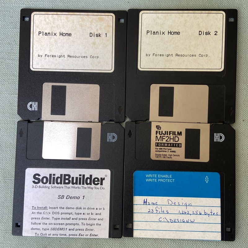 Software Lot 3.5” Planix Home Autocad Mathematica MathCad DesignCad SolidBuilder gallery