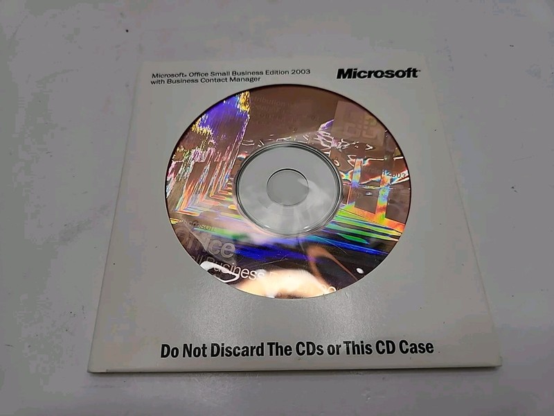 Microsoft Office Small Business Edition 2003 with Business Contact Manager Used
