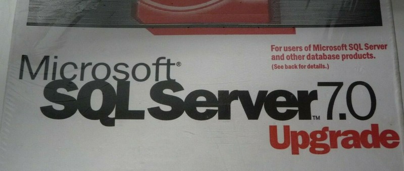 Microsoft SQL Server 7.0 Promotional Sample Supports 5 Clients Factory Sealed gallery