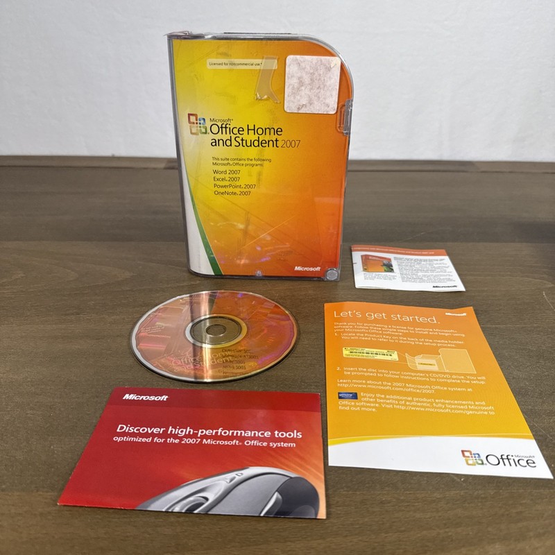 Vtg Software Lot Of 7 Microsoft Office 07 Office XP Pro Office 03 Access 03 More gallery