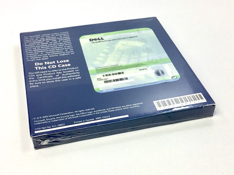 Microsoft Works Suite 2006 Computer Software with Product Key BRAND NEW SEALED gallery