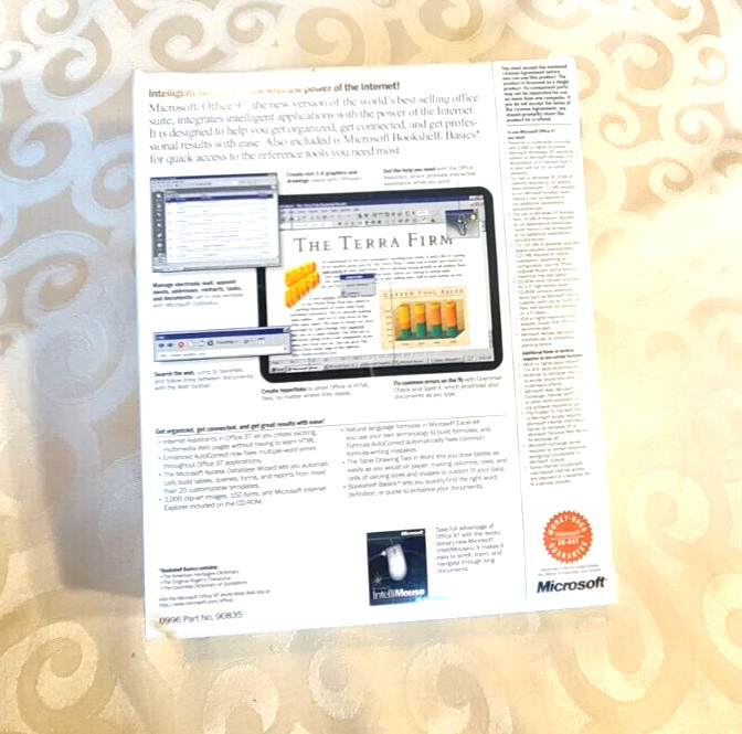 Microsoft Office 97 Professional Edition. gallery