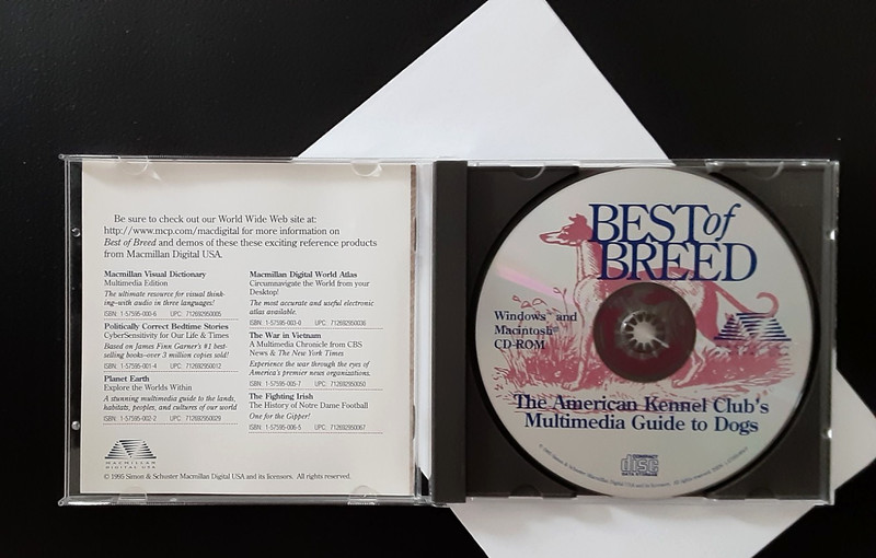 Best of Breed American Kennel Guide to Dogs CD-ROM PC Computer Software Media gallery