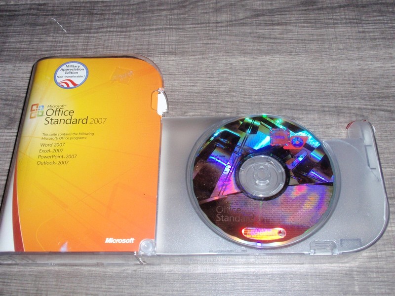 Microsoft Office Standard 2007 PC CD-ROM Full Ver. Word Excel PowerPoint Outlook gallery