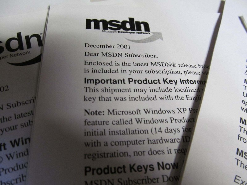 MSDN Subscription Software Library over 75 Disc Retail $2500 Visual Studio More! gallery