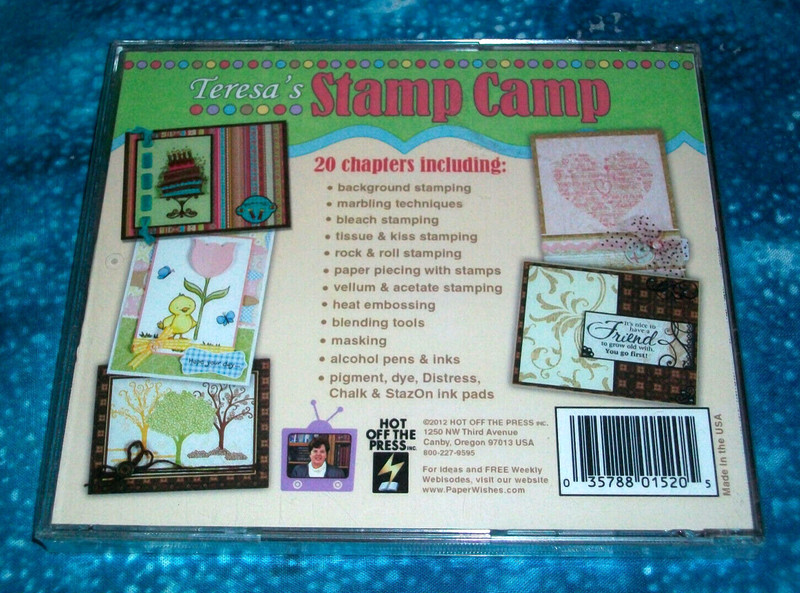 ⭐NEW / SEALED⭐ TERESA'S STAMP CAMP WINDOWS PC / MAC CD 2012 ⭐CRACKED CASE⭐ gallery