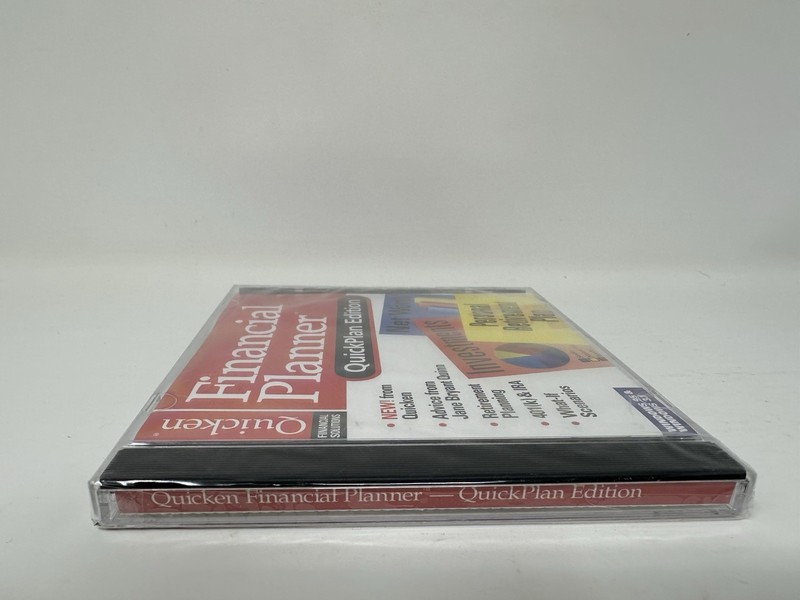Quicken Financial Planner Win 95, Win 3.1 QuickPlan Edition NEW Sealed! gallery