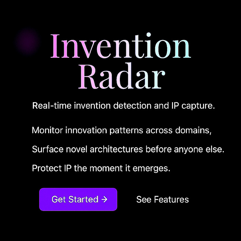 Invention Radar | Team Access (5 Seats) | Patent Search AI | Research Scanner gallery