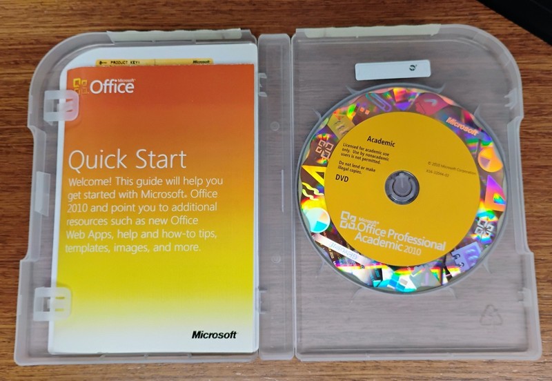 Microsoft Office 2010 Professional Academic Edition - Complete Box & DVD gallery